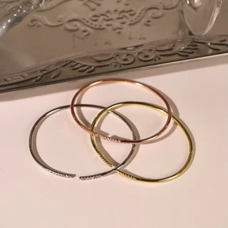 Socrush.bkk | GLITZIE BANGLE | SB-001 | กำไลข้อมือ กำไล เพชร