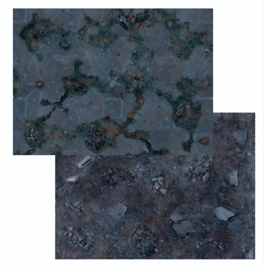 พร้อมส่ง Warhammer 40k: Kill team : play mat / battle mat บอร์ดแข็ง ขนาด 30×22 นิ้ว สำหรับประกอบการเล่น wargame