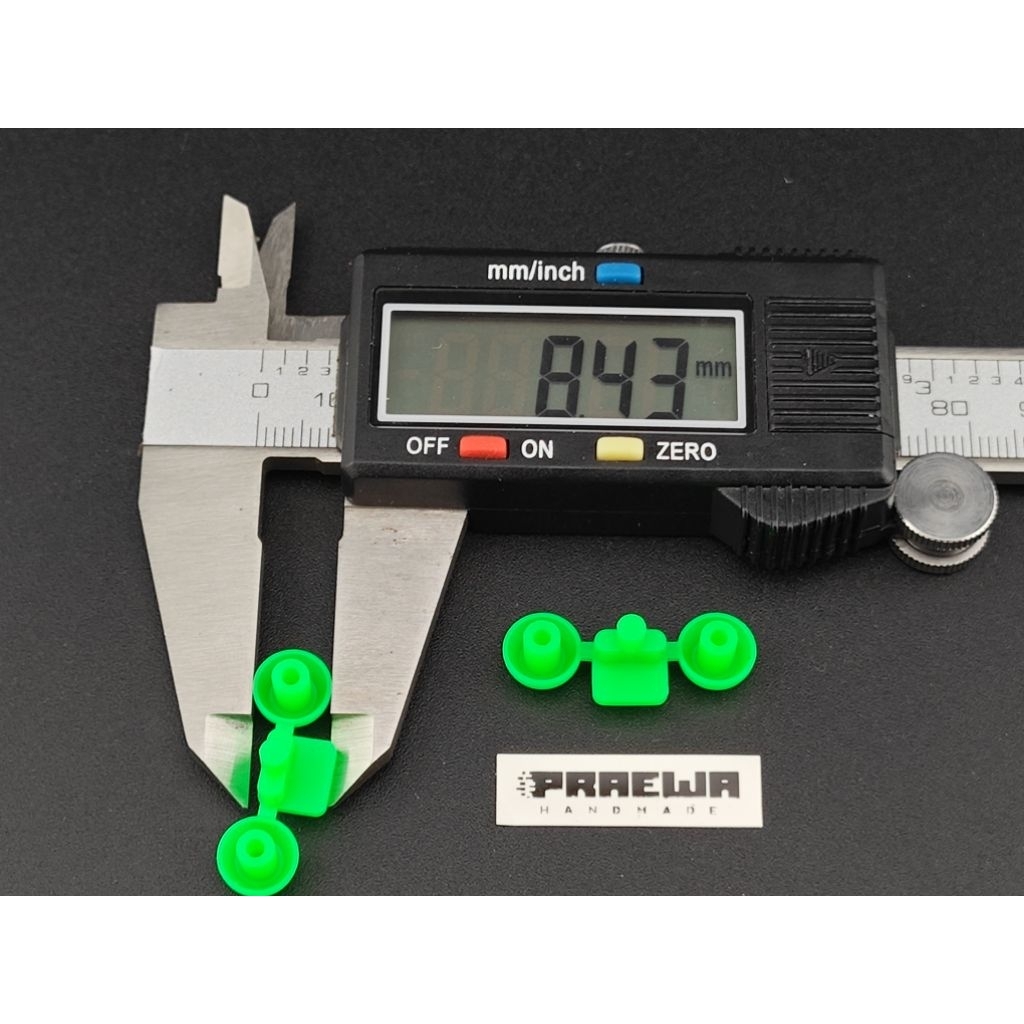 พิงรางหัวเห็ด ใช้ทำดุกดิ๊กหลังได้  - 8.5 mm Low Friction Stabilizer Head