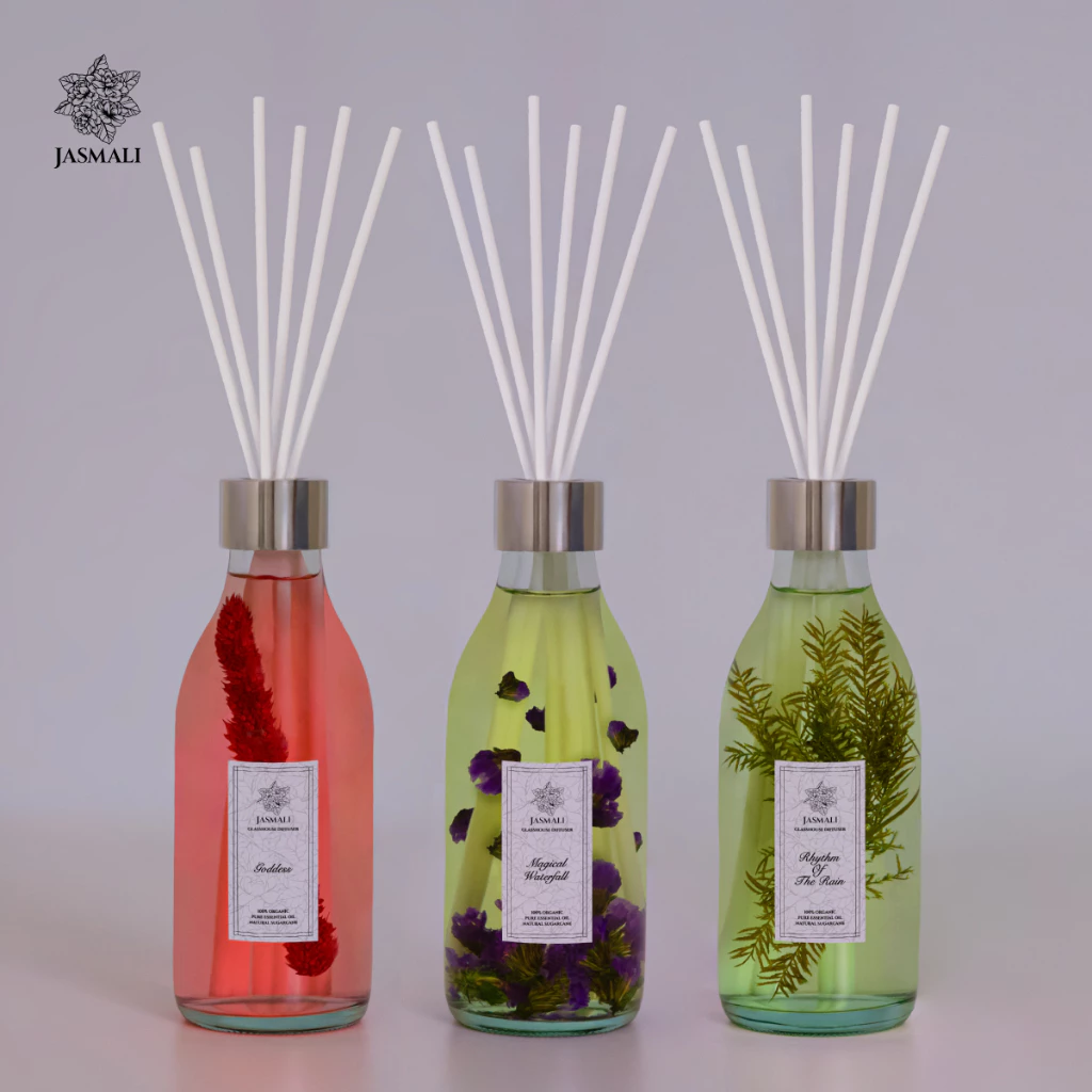ก้านไม้หอมในสปา JASMALI GLASSHOUSE DIFFUSER ปริมาณ 180ML thumbnail 6