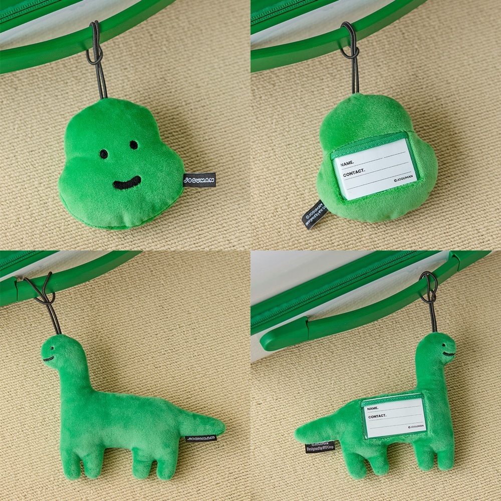( พร้อมส่ง ) Joguman Brachio Runaway Plush Luggage Tag แท็กแขวนกระเป๋าเดินทาง ตุ๊กตาน้องไดโนเสาร์