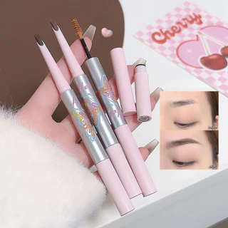 YOTAI ❤️Sweet Mint❤️ ดินสอเขียนคิ้ว+มาสคาร่าคิ้ว 2 in 1 แบบสองหัว แบบหมุน สามมิติ ไม่ซีดจาง กันน้ำ กันเหงื่อ ติดทนนาน
