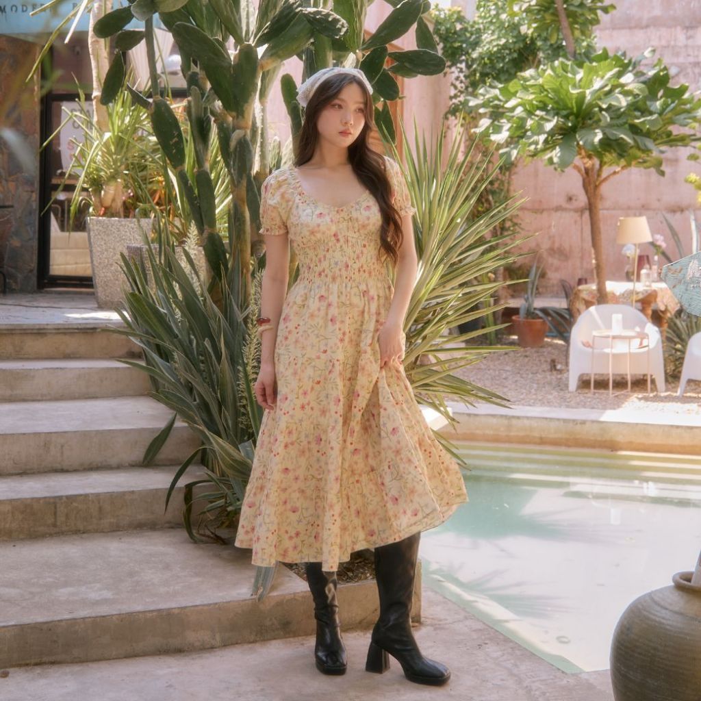 เดรสยาว Sunshine Dress | PJKK.STUDLO