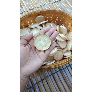 ถาดไม้ เข่งปลาทูจิ๋ว ถาดไม้ขนาด4.5ซม.5ซม.6ซม.♥️แพ็ค 10 ใบ♥️ก…