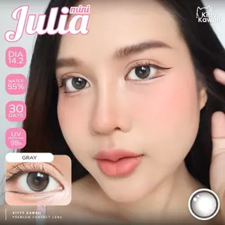 Kitty Kawaii Contact Lens : Mini Julia Gray (Blister pack) - คอนแทคเลนส์รายเดือน