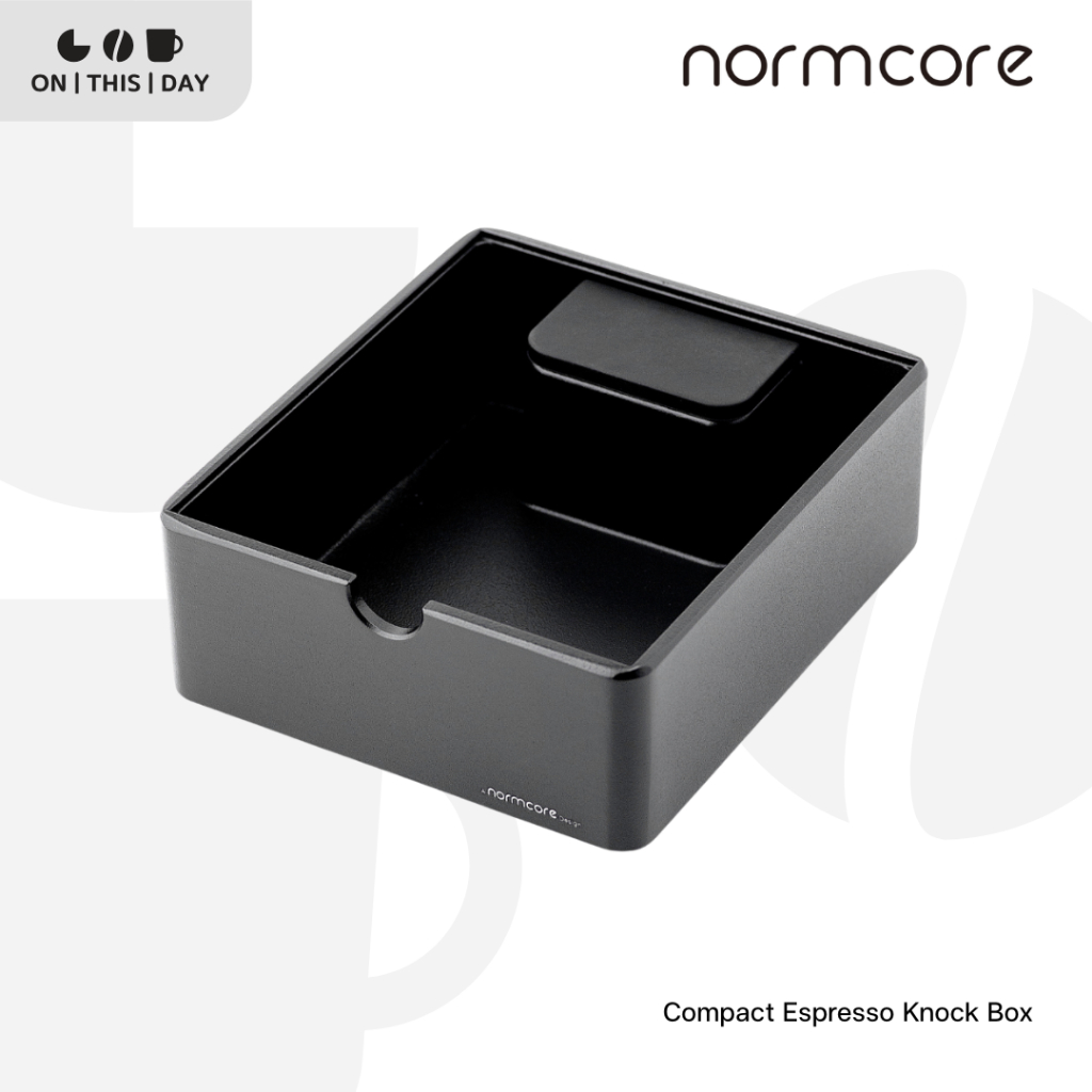 NORMCORE Compact Espresso Knock Box กล่องน็อกผงกาแฟ ที่วางอุปกรณ์กาแฟอเนกประสงค์