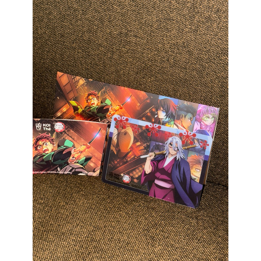 KOI The’ x Demon Slayer Infinity castle card (Uzui) พร้อมส่ง