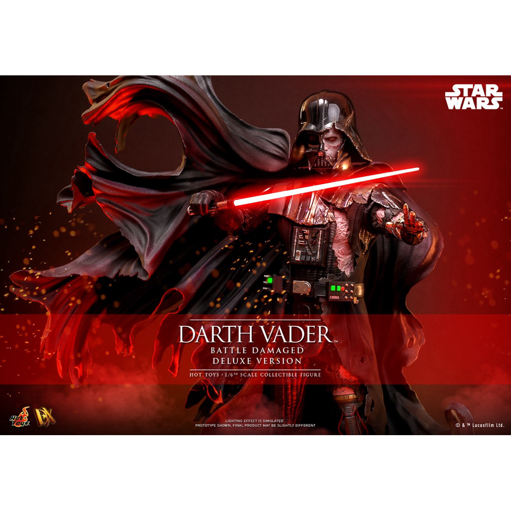 Hot Toys DX45B Darth Vader(Battle Damaged)มือสอง