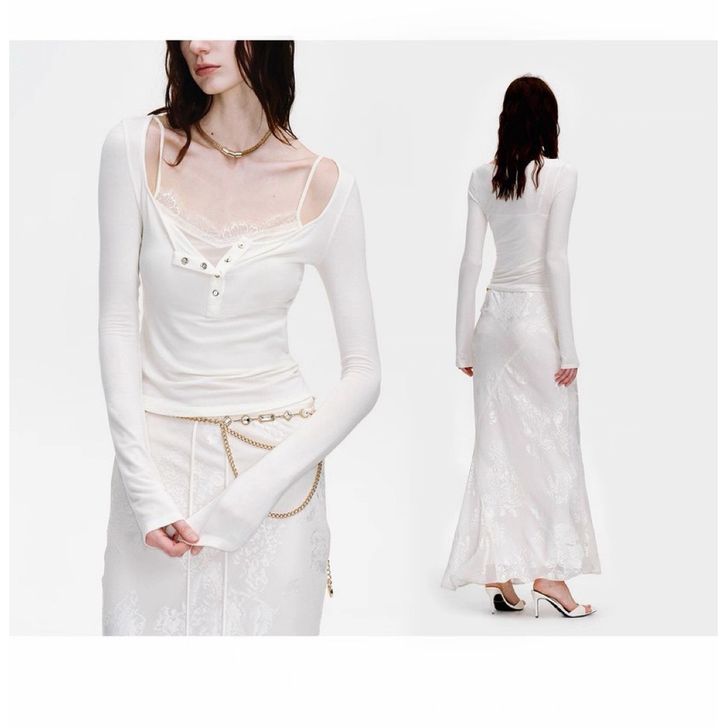 FireladyFur Top with Layers ราคา ถูกที่สุด ดีลบีเคเค แกลเลอรีภาพที่ 4