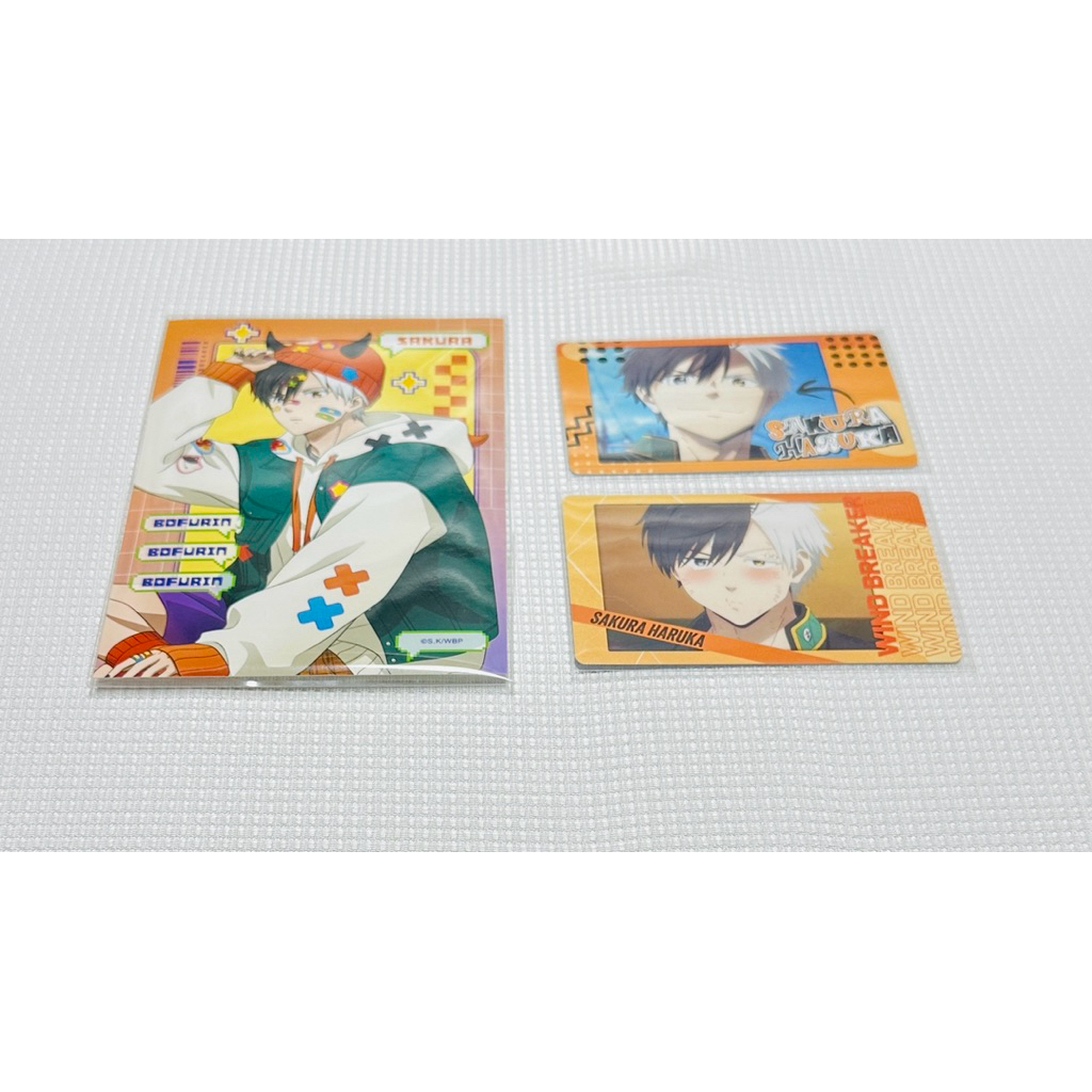 (พร้อมส่ง) การ์ดสะสม wind breaker