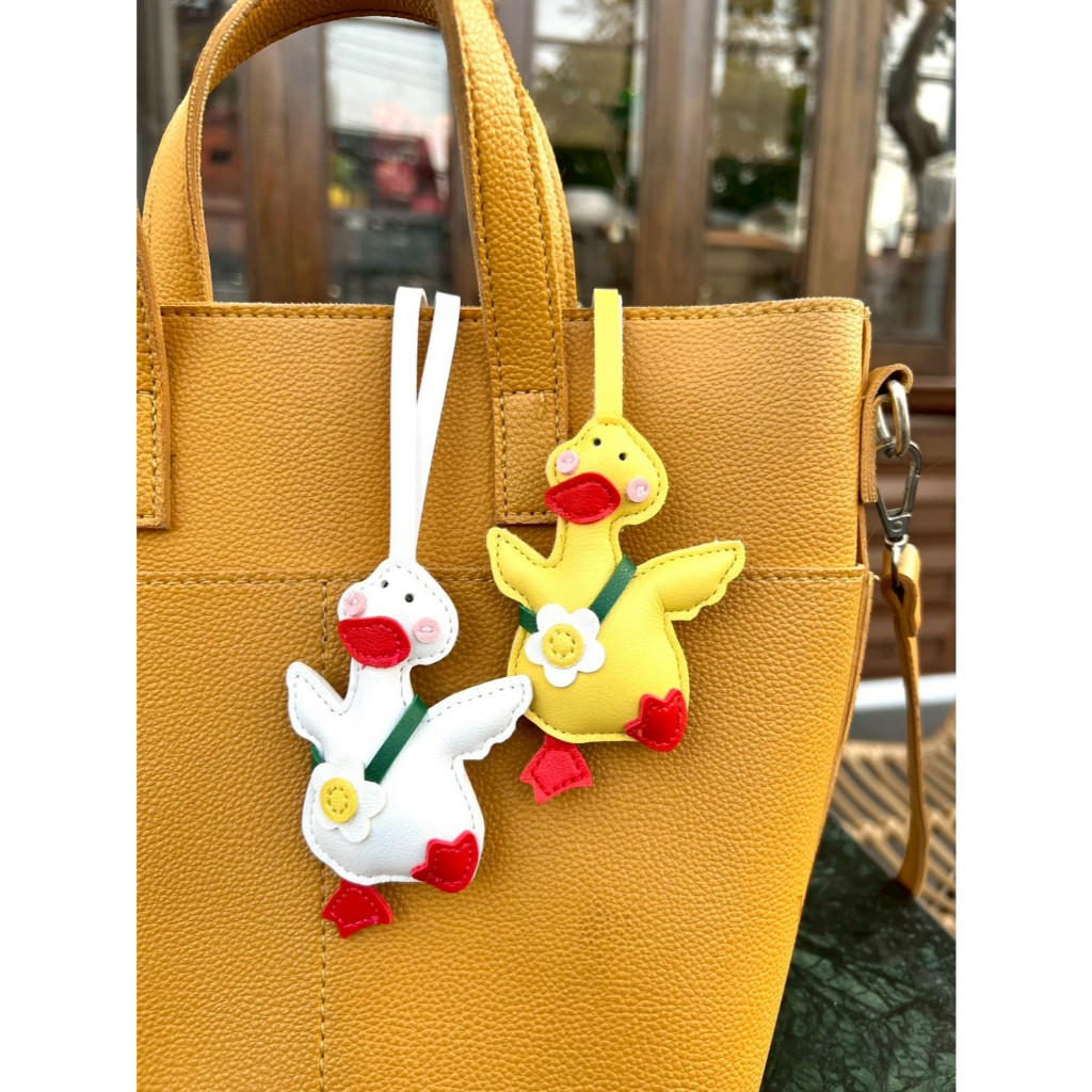 ที่ห้อยกระเป๋า ตุ๊กตา พวงกุญแจ เป็ดติ๊งต๊อง Funny Duck Charm