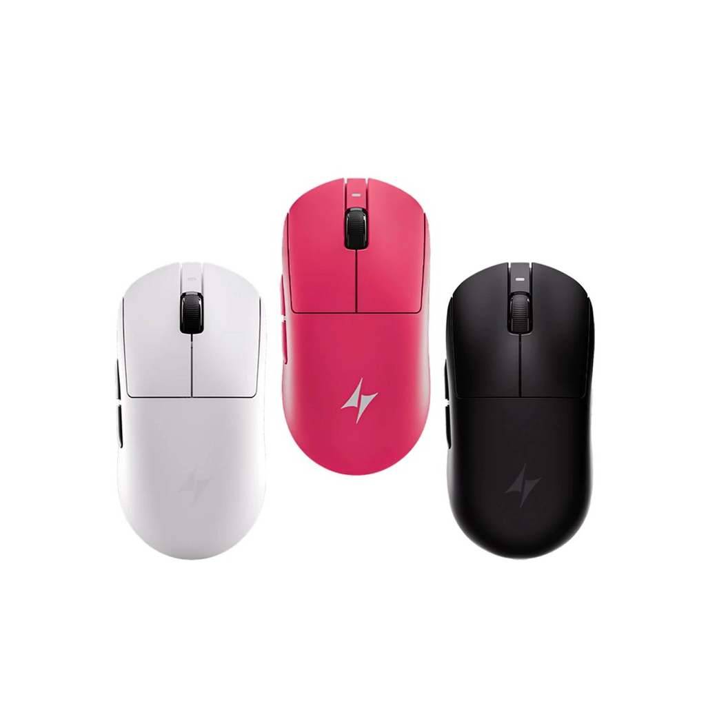ATK A9 Ultimate Wireless Gaming Mouse (Black/White/Pink)