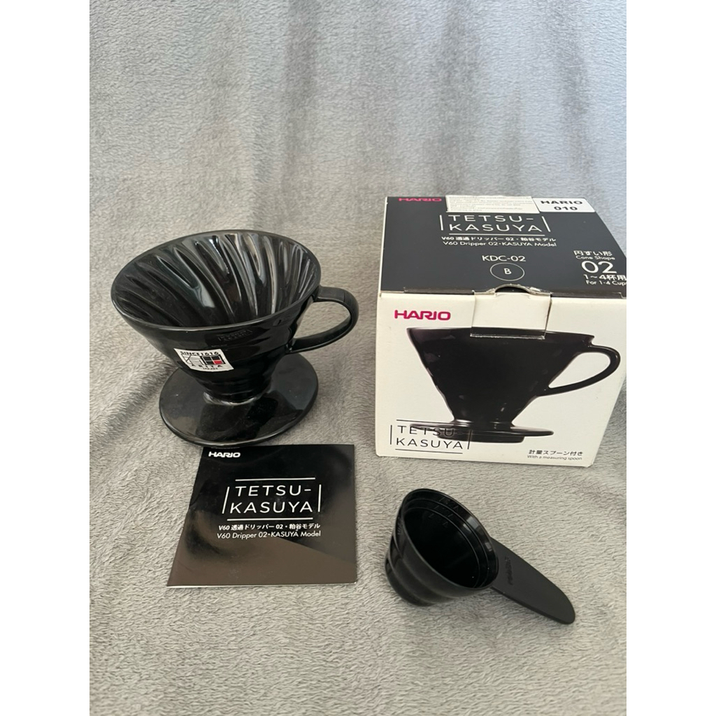 ดริปเปอร์ Hario v60 02  สีดำ