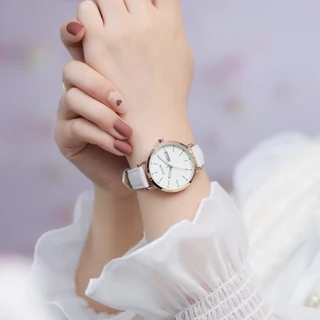 JULIUS นาฬิกาข้อมือผู้หญิง เรียบหรูคลาสสิก พร้อมช่องวัน-วันที่ Collection Classic Luxe รุ่น JA-1381
