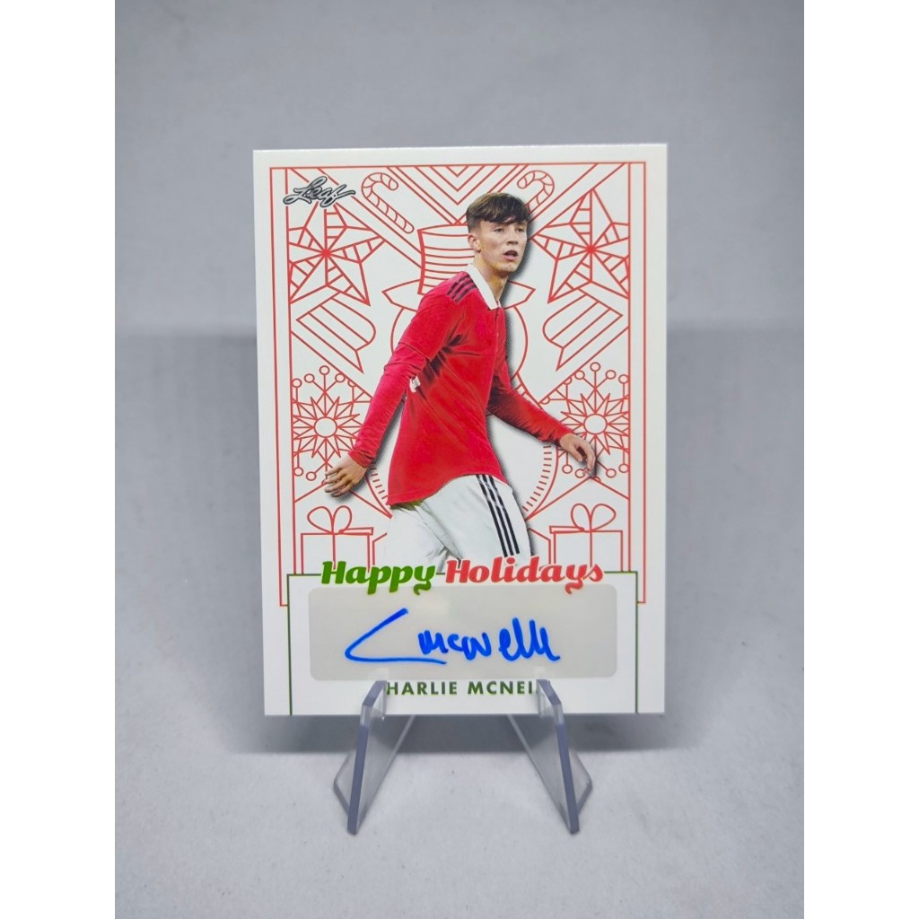 การ์ดลายเซ็นนักฟุตบอล Leaf Trinity Soccer Rookie Auto 2022