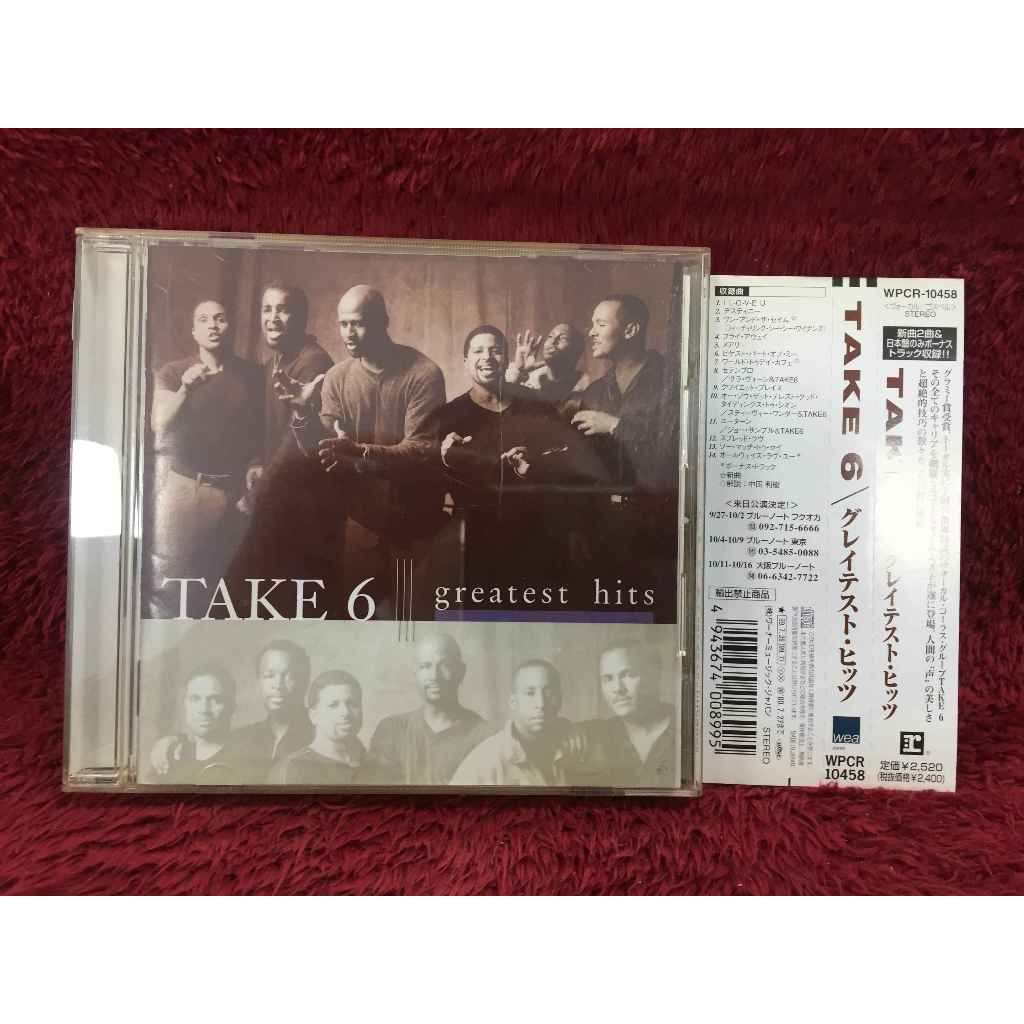 CD Take 6 – Greatest Hits สภาพตามรูปปก AA262-159