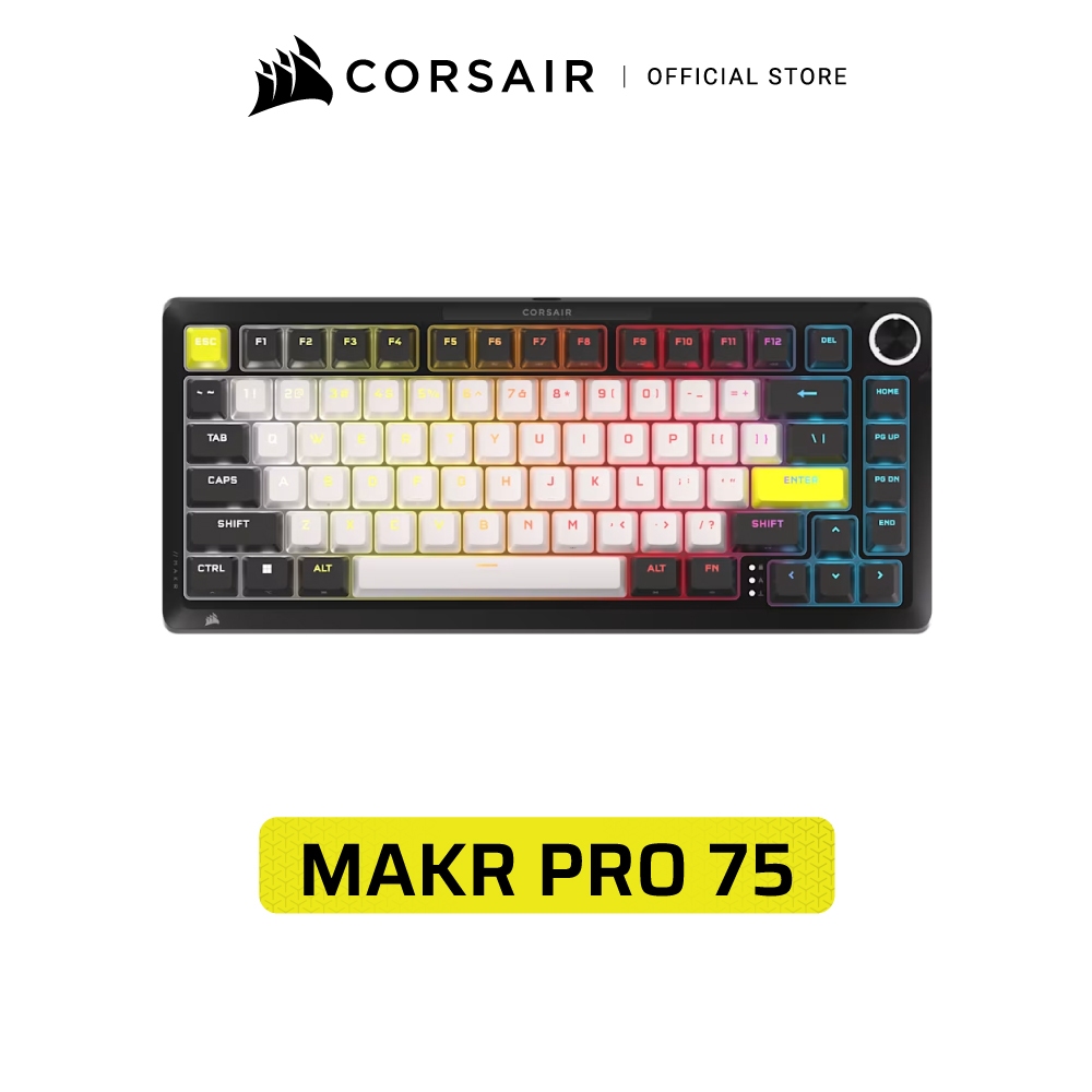 Corsair MAKR PRO 75 คีย์บอร์ดกลไก Hall Effect