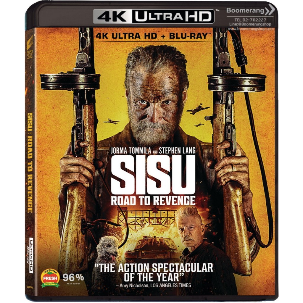 Sisu: Road To Revenge /เฒ่ามหากาฬ 2 (4K+Blu-ray) (4K/BD มีเสียงไทย-มีซับไทย) (Boomerangshop)