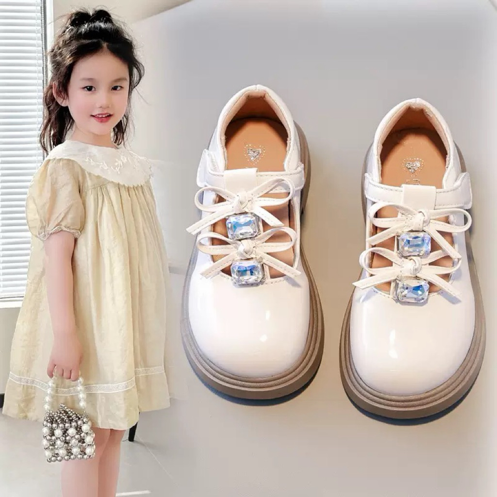 F600 รองเท้าเด็ก รองเท้าคัชชูเด็ก