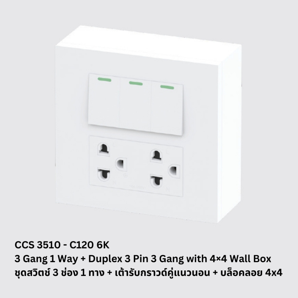 Complete Set ชุดประกอบสำเร็จ พร้อมบล็อกลอย ขนาด 4x4 แบรนด์ CCS รูปที่ 4