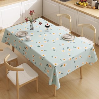 ผ้ารองโต๊ะรูปแบบมินิมอลสดใส กันน้ำกันน้ำมัน ทำความสะอาดง่าย …