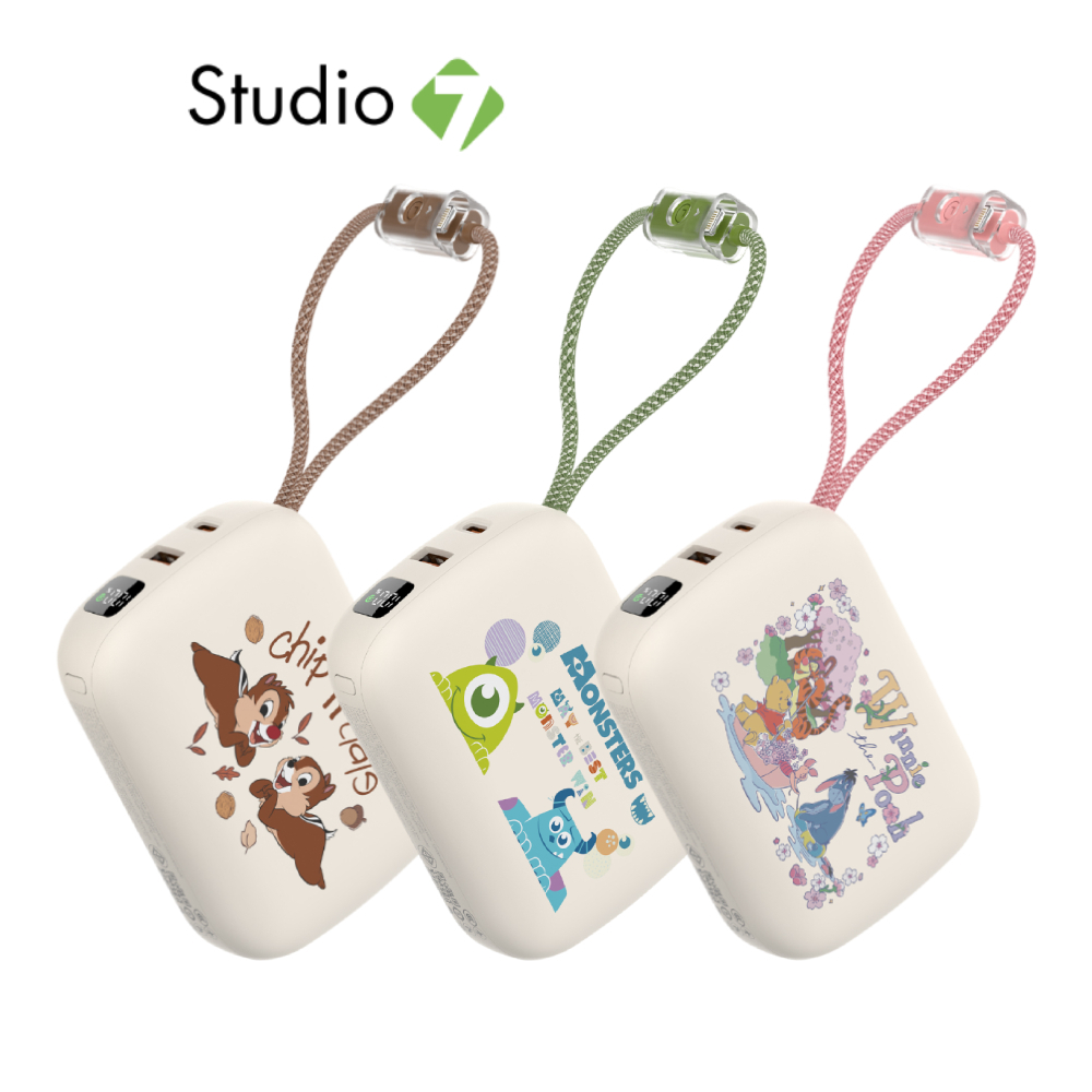 Disney x VEGER พาวเวอร์แบงค์ 20000 mAh VP10-05PD Pro (CCC) by Studio7