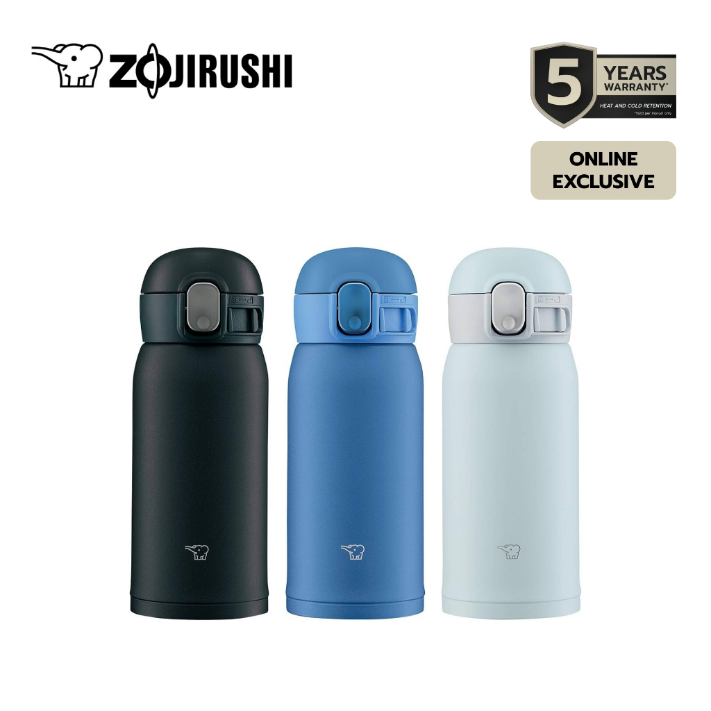 Zojirushi กระติกน้ำสุญญากาศ เก็บความร้อน/เย็น ความจุ 0.36 ลิตร รุ่น SM-WA36