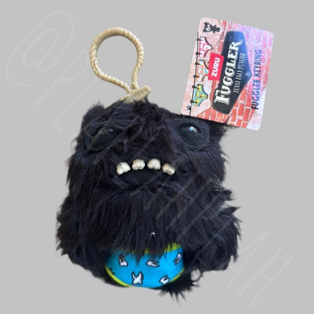✅พร้อมส่ง✅ พวงกุญแจ fuggler zuru แท้ น้องดำใส่กางเกงใน fuggler keyring
