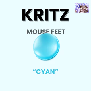 (เมาส์ฟีท/Mouse feet) Kritz Gaming mouse feet แบบ (Universal Dots/ติดได้ทุกเมาส์)