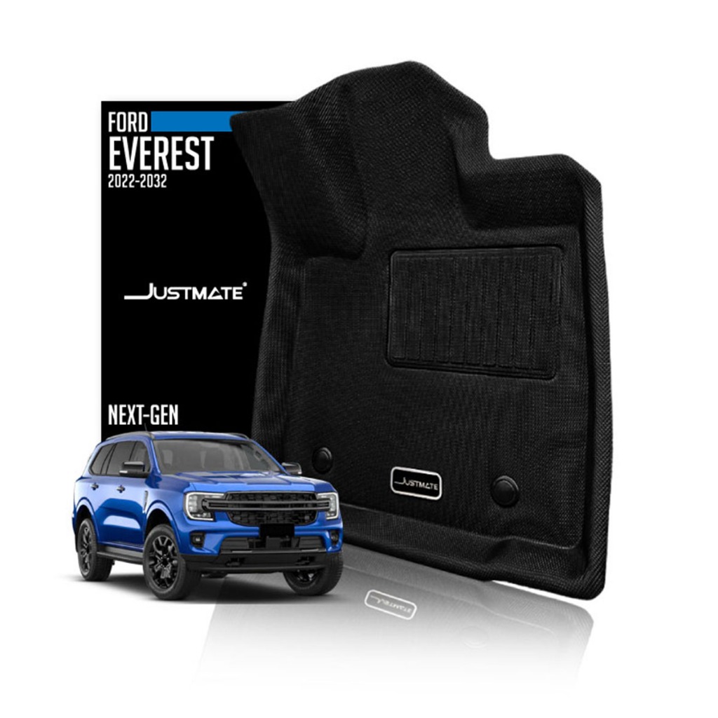 [JUSTMATE] FORD พรมปูพื้นรถยนต์ NEXT-GEN EVEREST 2022 - 2032
