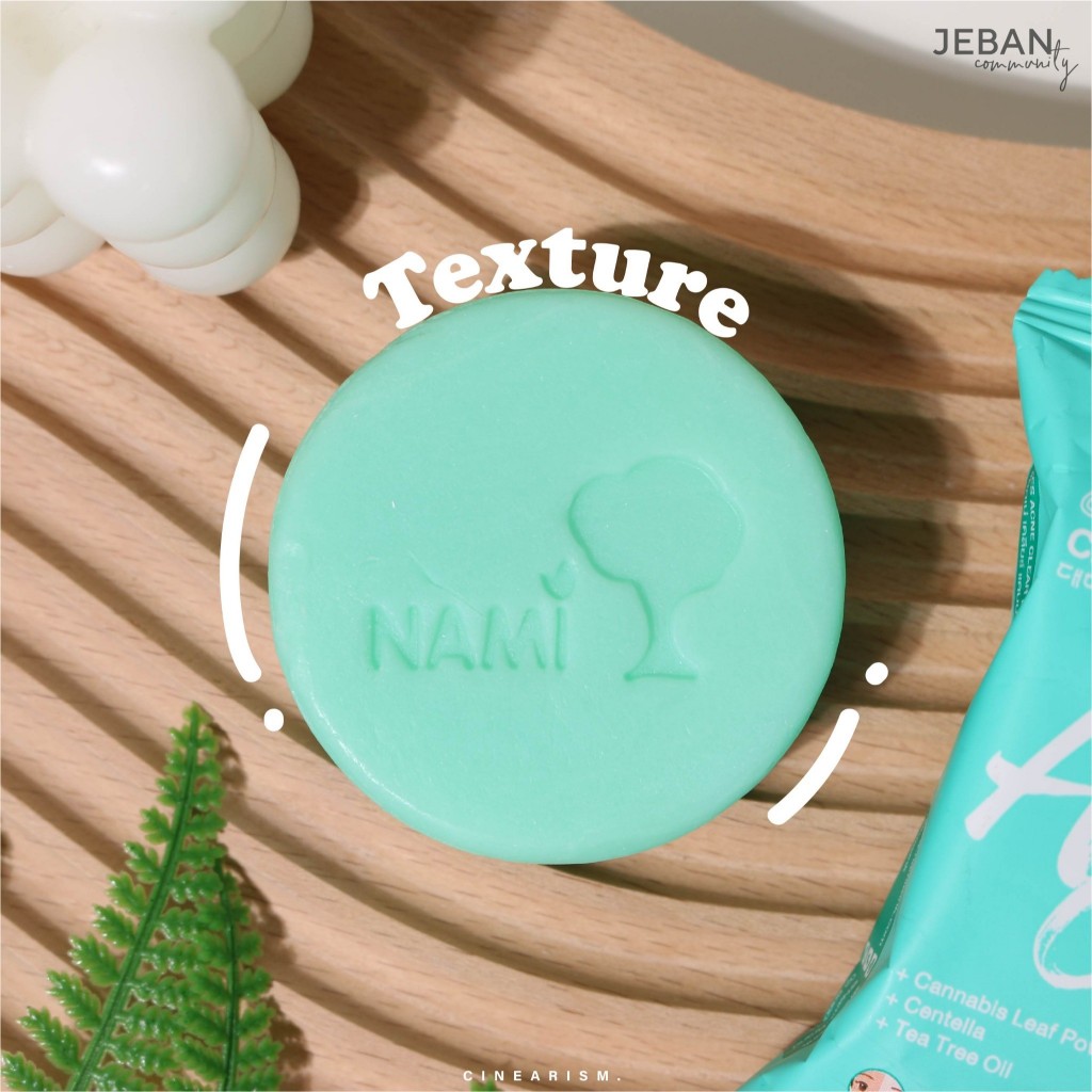 สบู่ลดสิวหน้าใสนามิ สะอาด ลดมัน ลดสิว Nami Lab Series Acne Clear Soap ราคา ถูกที่สุด ดีลบีเคเค แกลเลอรีภาพที่ 8