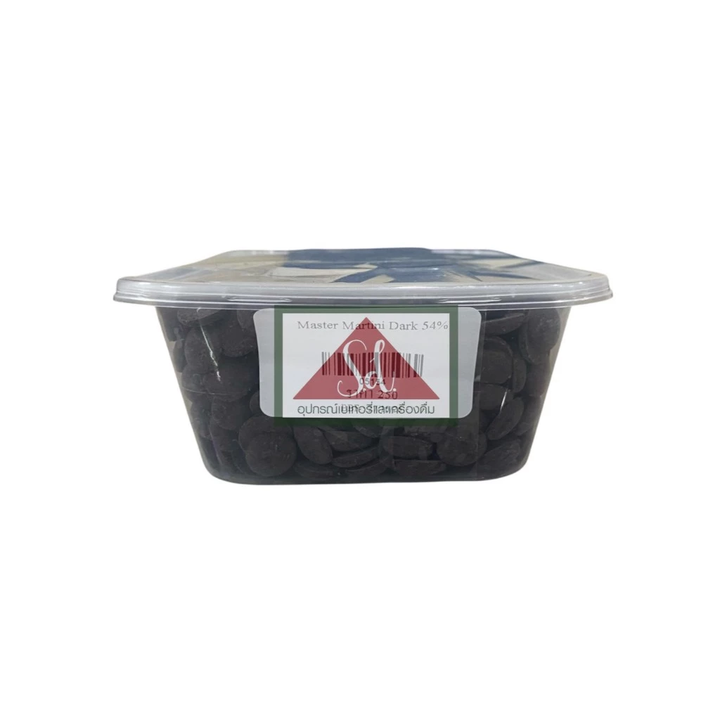 **ไม่รับคืน/เคลมทุกกรณี** Master Martini Dark Couverture 54%/60%/72% แบบแบ่ง ขนาด 500g. (อ่านรายละเอียดก่อนสั่งซื้อ)