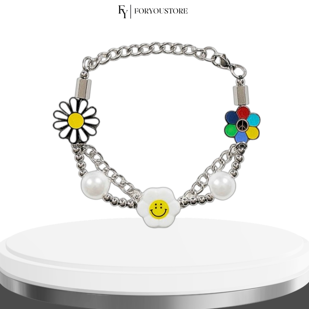 🚀🇰🇷 #ส่งในไทย 🌸 Daisy Exclusive สร้อยข้อมือเดซี่ GD Collection