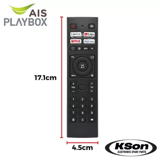 รีโมทกล่องทีวี เอไอเอส เพลย์บอกซ์ ไม่มีคำสั่งเสียง AIS PLAYBOX Gen 3 Remote Control No Voice Control
