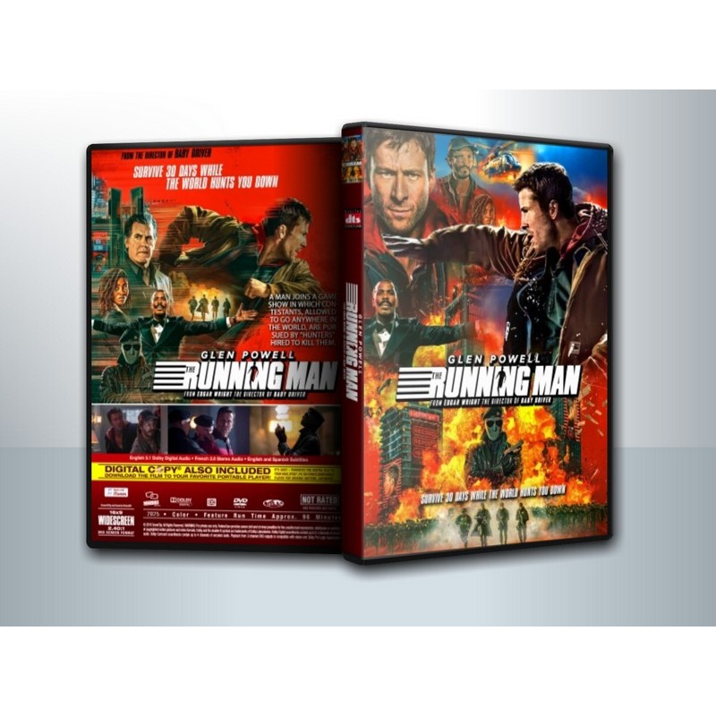[ DVD Movie มีปก+สกรีนแผ่น ] The Running Man (2025) เดอะ รันนิ่งแมน ( 1 DVD )