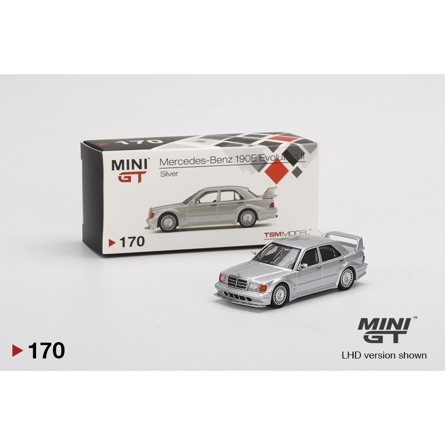 Mercedes-Benz 190E 2.5-16 Evolution II 1:64 (MINI GT)