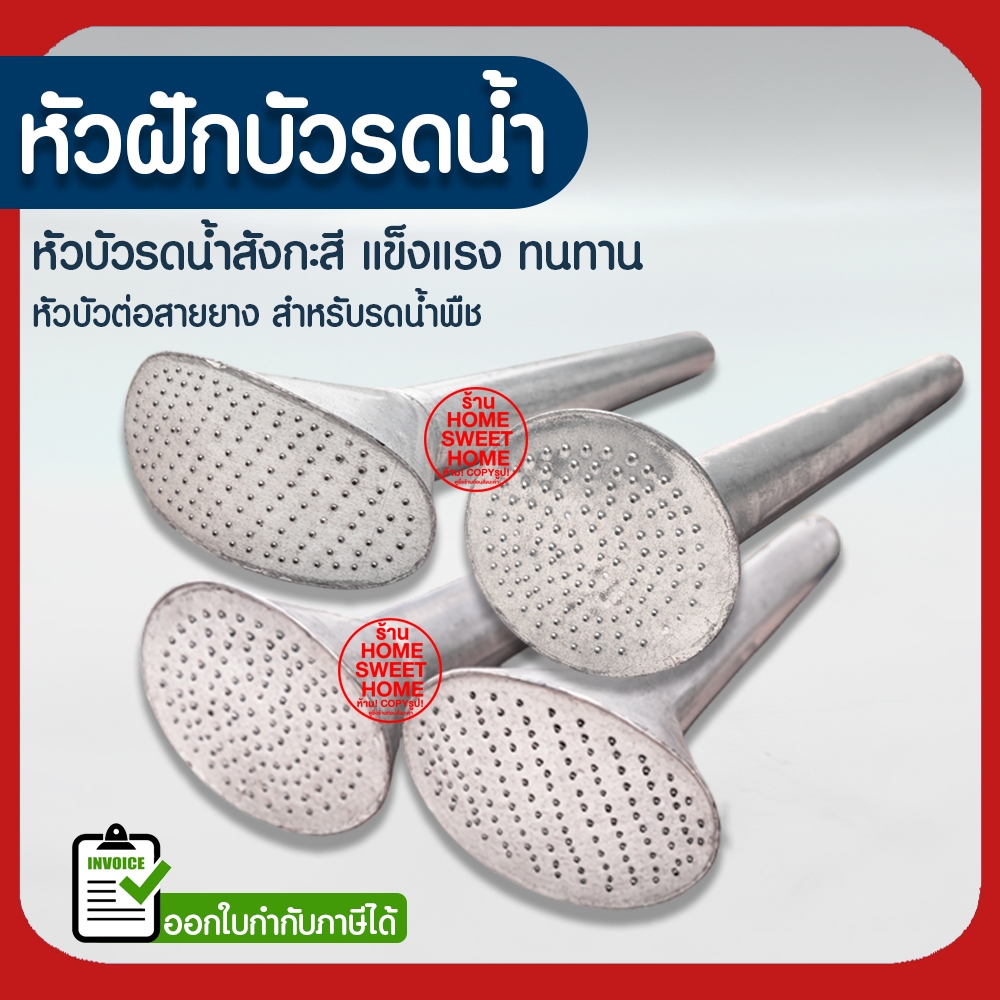 หัวฝักบัวรดน้ำ หัวบัว ดอกบัว สังกะสี หัวฝักบัว หัวบัวรดน้ำ ฝักบัว หัวบัวรดน้ำสแตนเลส รดน้ำต้นไม้ clearance