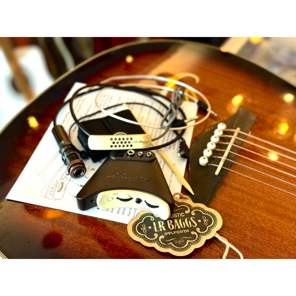 LR BAGGS Anthem Acoustic Guitar Preamp & PickupMicrophone ใช้เทคโนโลยีTRU-MICจะให้เสียงธรรมชาติของแท้100% พร้อมส่งในไทย