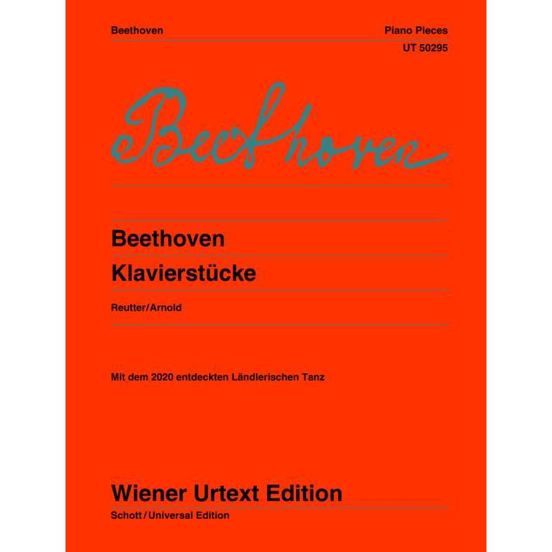 (Piano) Beethoven: Selected Piano Pieces (UT50003)