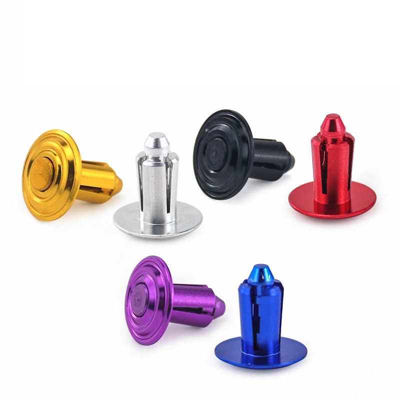 หมุดล็อคชุดสี งาน CNC ชุดน็อตมือลิง อุปกรณ์เสริมรถมอเตอร์ไซค์  ของแต่ง ราคาถูก (1ชุด6ชิ้น) รูปที่ 3