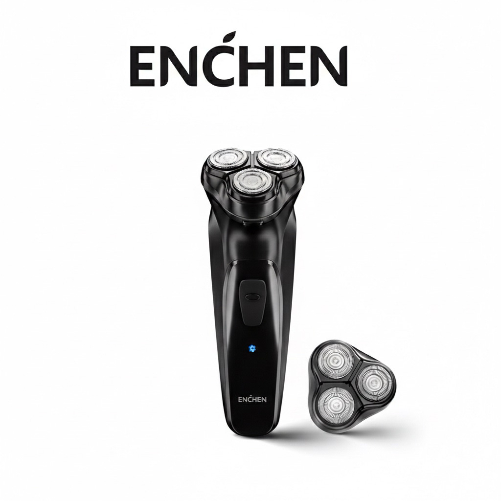 เครื่องโกนหนวดไฟฟ้า ENCHEN Blackstone 3D หัวมีดลอย 3 มิติ โกนเกลี้ยงเกลา