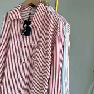LILY OVERSIZED SHIRTS - เสื้อเชิ้ตยาว ทรงโอเวอร์ไซส์ เก็บทรงสวย ผ้าแบบมี Texture ไม่ต้องรีด