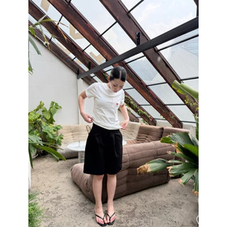 Easy days Jorts กางเกงทรงจอร์จขาสั้น ผ้ากึ่งยีนส์