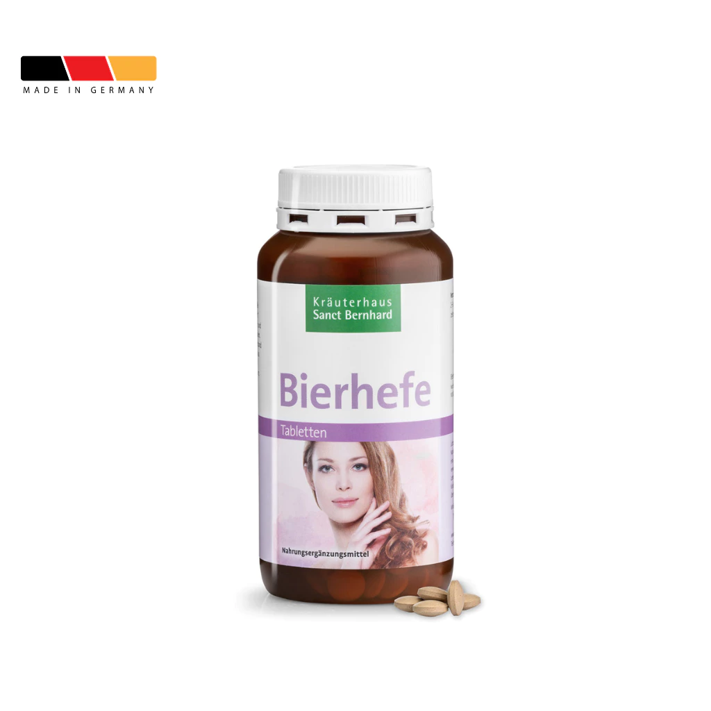 Geyer Haus บริวเวอร์ยีส Bierhefe Brewer Yeast  SANCT BERNHARD วิตามินอาหารผิว บำรุงเส้นผม เล็บ thumbnail 5