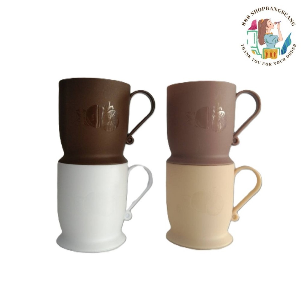 แก้วพลาสติกมีหูจับ No.188