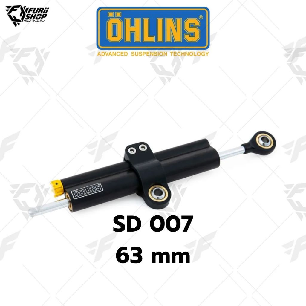 กันสะบัด OHLINS Steering damper Blackline สีดำ SD008 / SD009 / SD010 / SD012