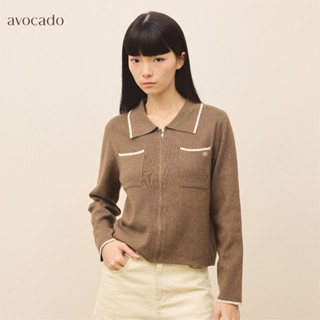 avocado - Powder Two Cardigan เสื้อคาร์ดิแกนไหมพรมคาร์ดิแกนซ…