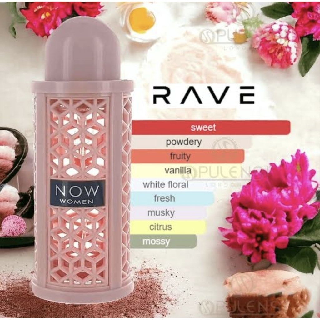 Now women by Rave original arabic perfume by lattafa.น้ำหอมอาหรับเเท้ %