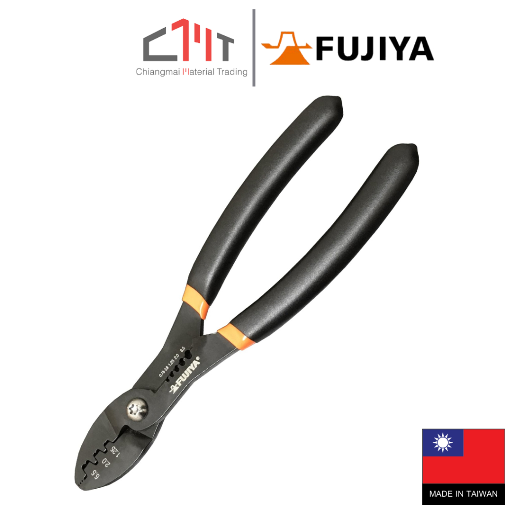 FUJIYA คีมช่างไฟ ขนาด 180mm. No.FA203