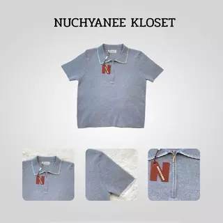 (T940)งานเสื้อไหมพรมคอปกสีพื้นซิปหน้า